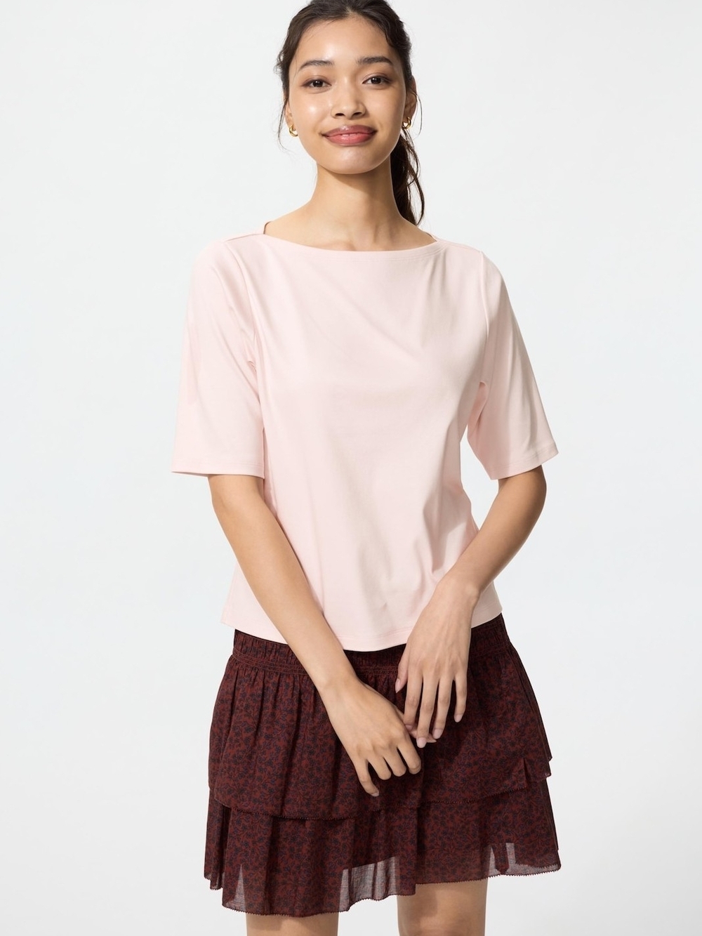Uniqlo Cotton Half Sleeve Shirt